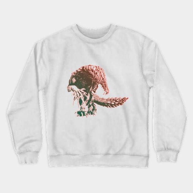 Brute Wolf Wyvern Crewneck Sweatshirt by ZNEVA